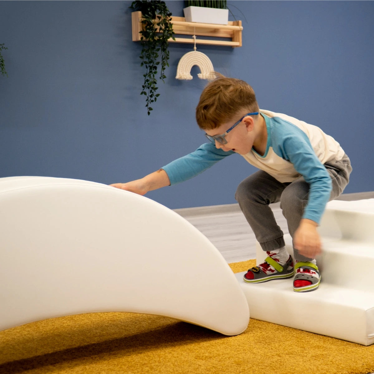 Soft Play šūpuļzirdziņš - Banāns