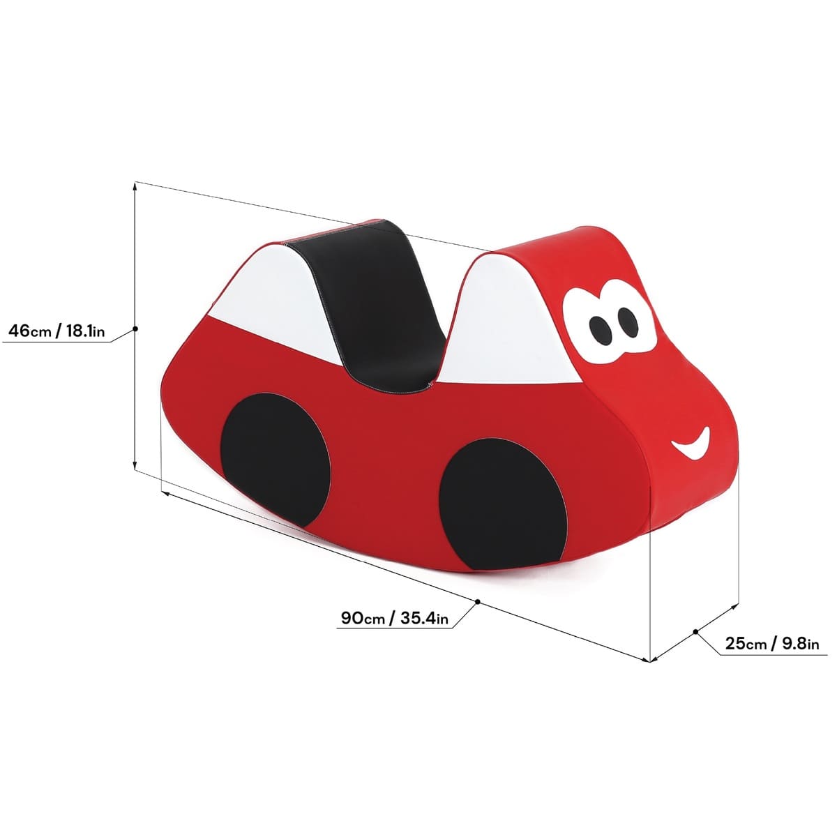 Jouet en mousse à enfourcher - Voiture