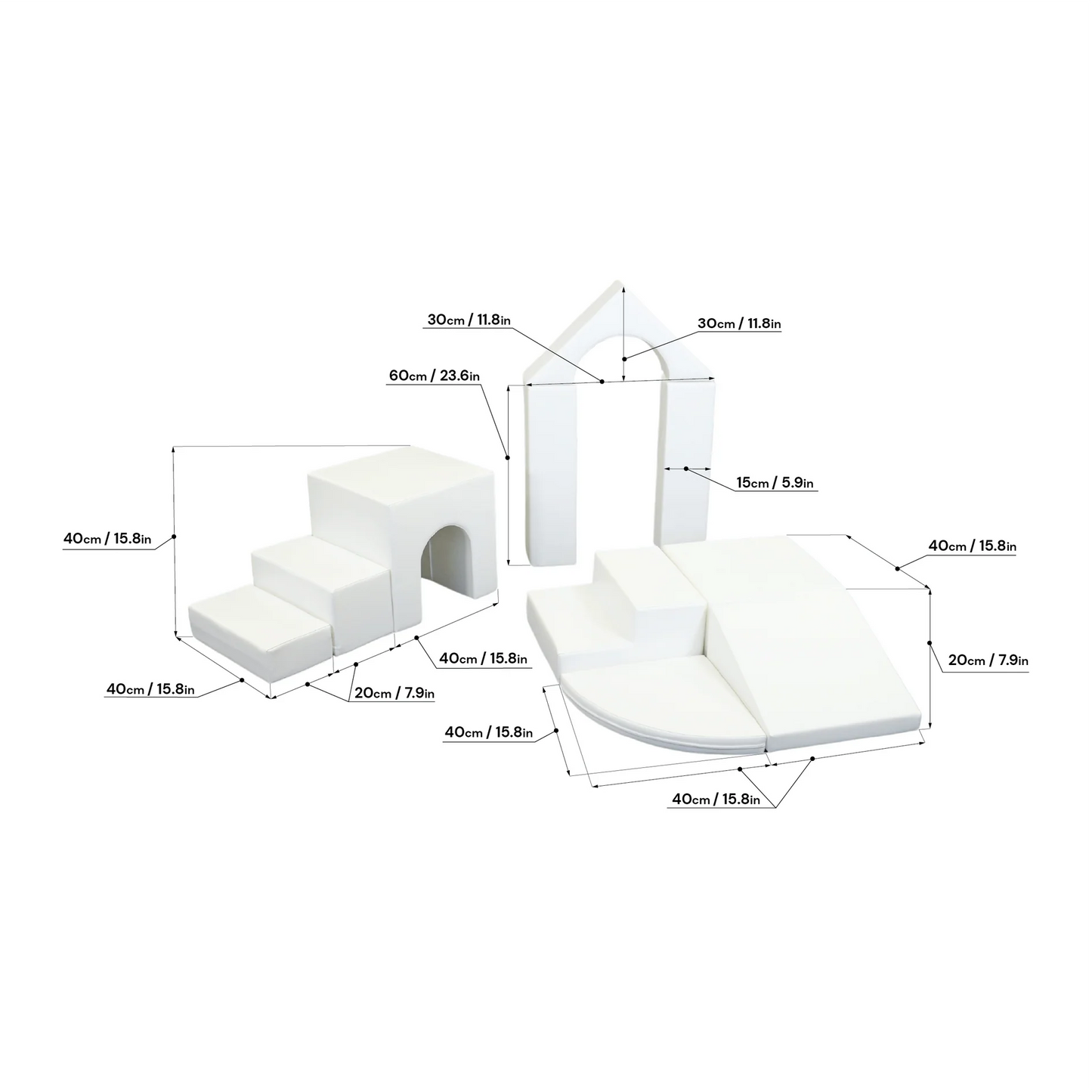 Multifunctional Foam Play Set - Creativity