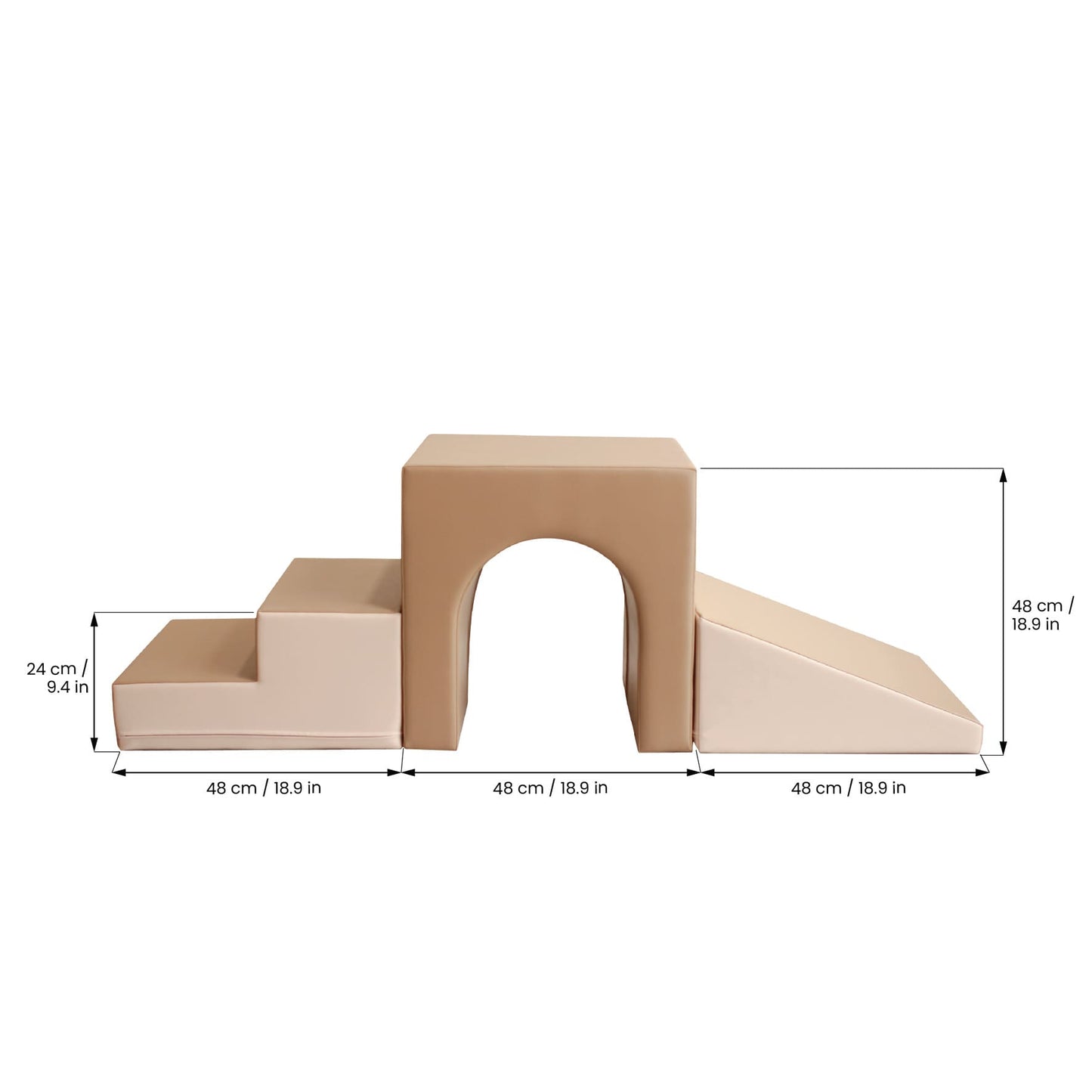 Assortiment de jeu en mousse - Mini Tunnel Climber