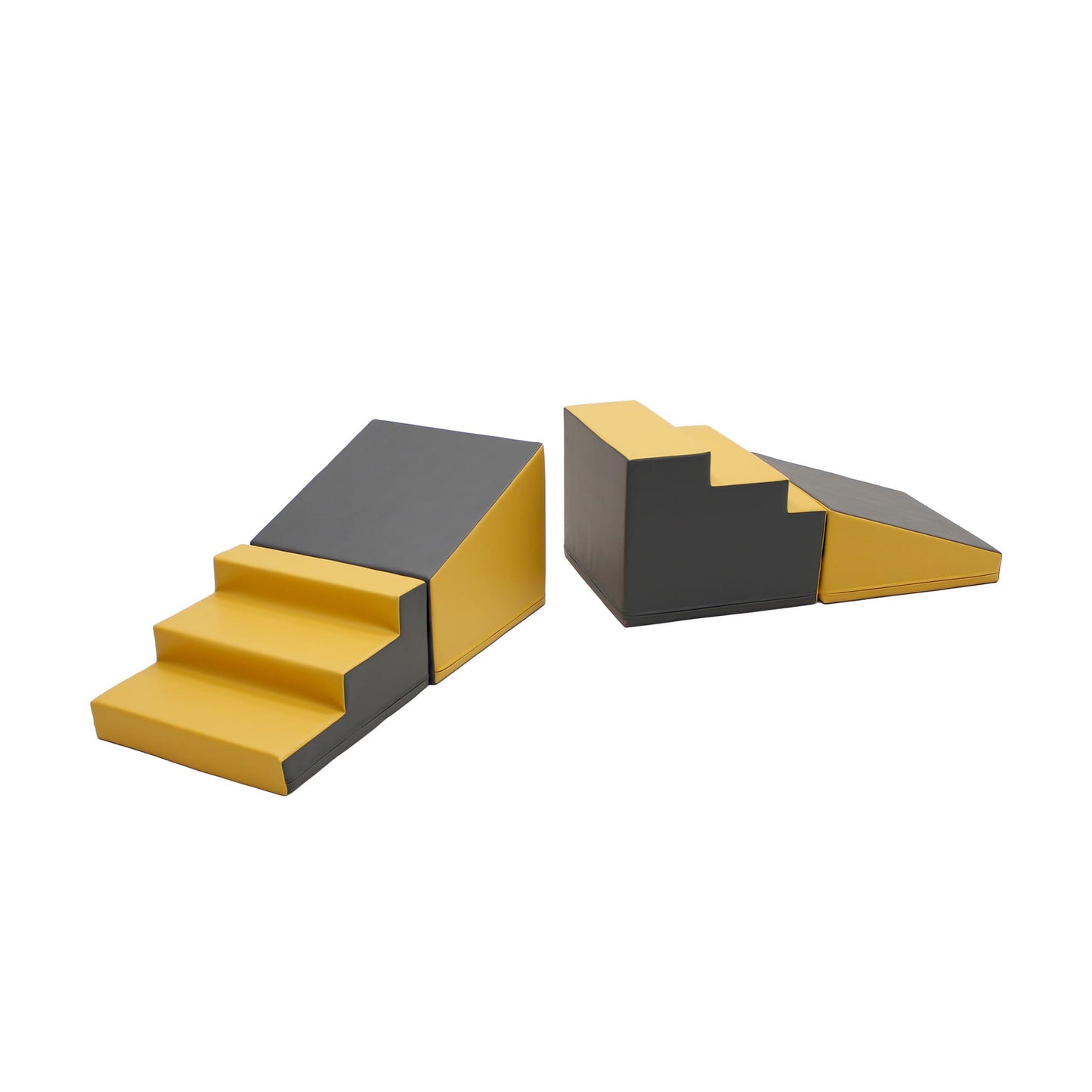 Assortiment de 4 pièces en mousse de toboggans et de marches - Transformer