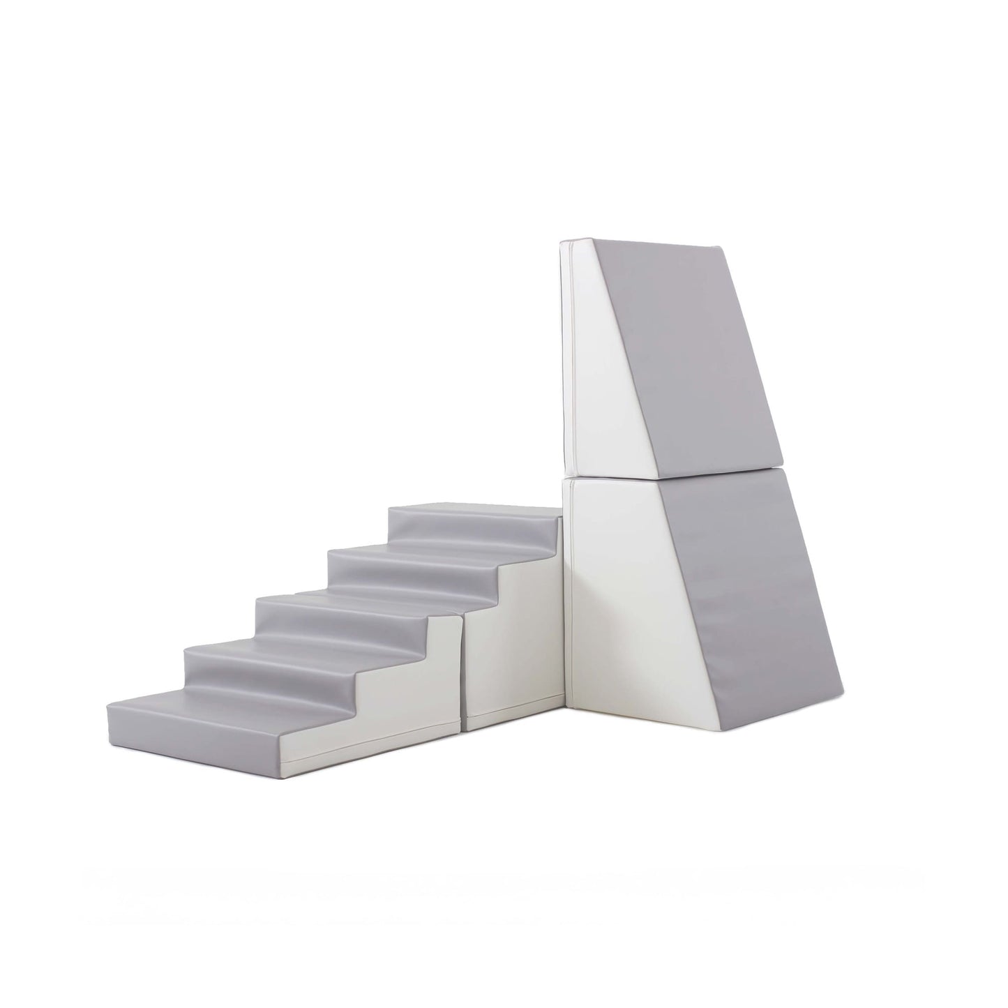 Assortiment de 4 pièces en mousse de toboggans et de marches - Transformer