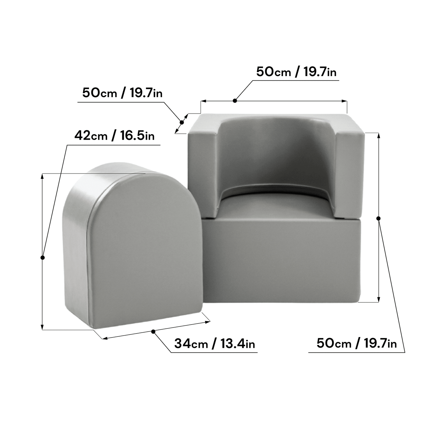 Soft Play Sofa Chair - Snoozy