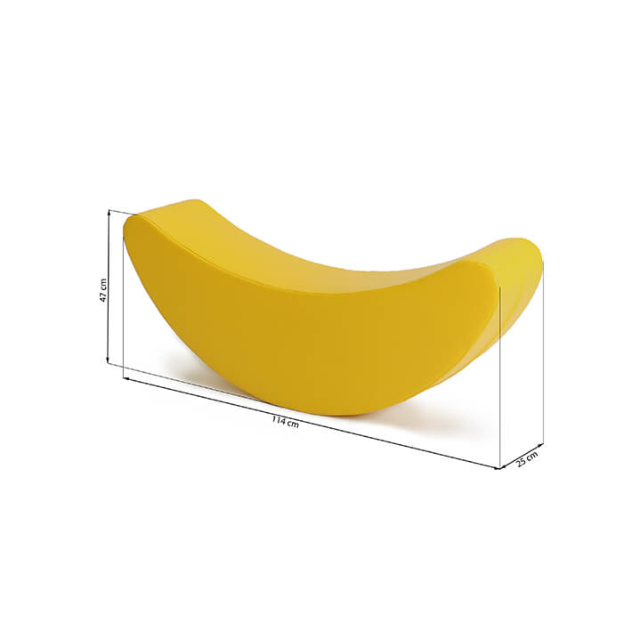 Soft Play Rocking Toy - Banana - IGLU Soft Play