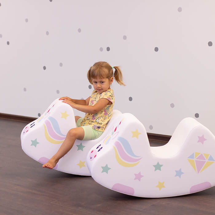 Soft Play Ride On Toy - Unicorn - IGLU Soft Play
