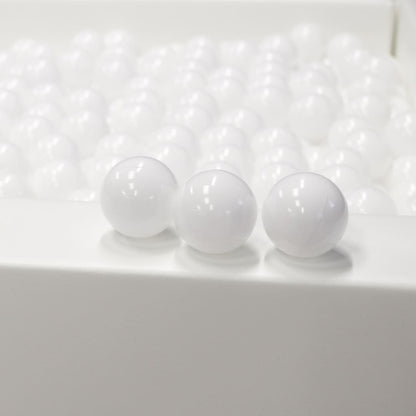 White Ball Pit Balls (Large, 500pcs)