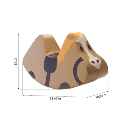 Measurements for the IGLU wild horse foam rocker toy