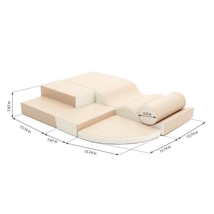 IGLU soft play set measurements in inches
