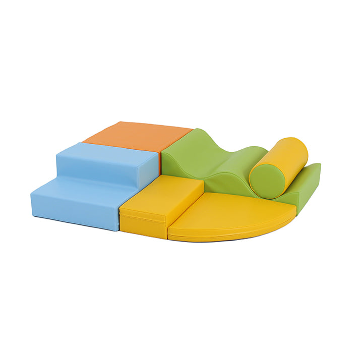 A Soft Play Set - Explorer by IGLU Soft Play for developing motor skills.