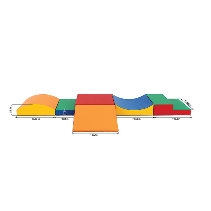 A Soft Play Set - Little Crawler XL by IGLU Soft Play for physical development and imagination.